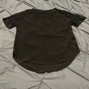 Pre loved black dressy top!